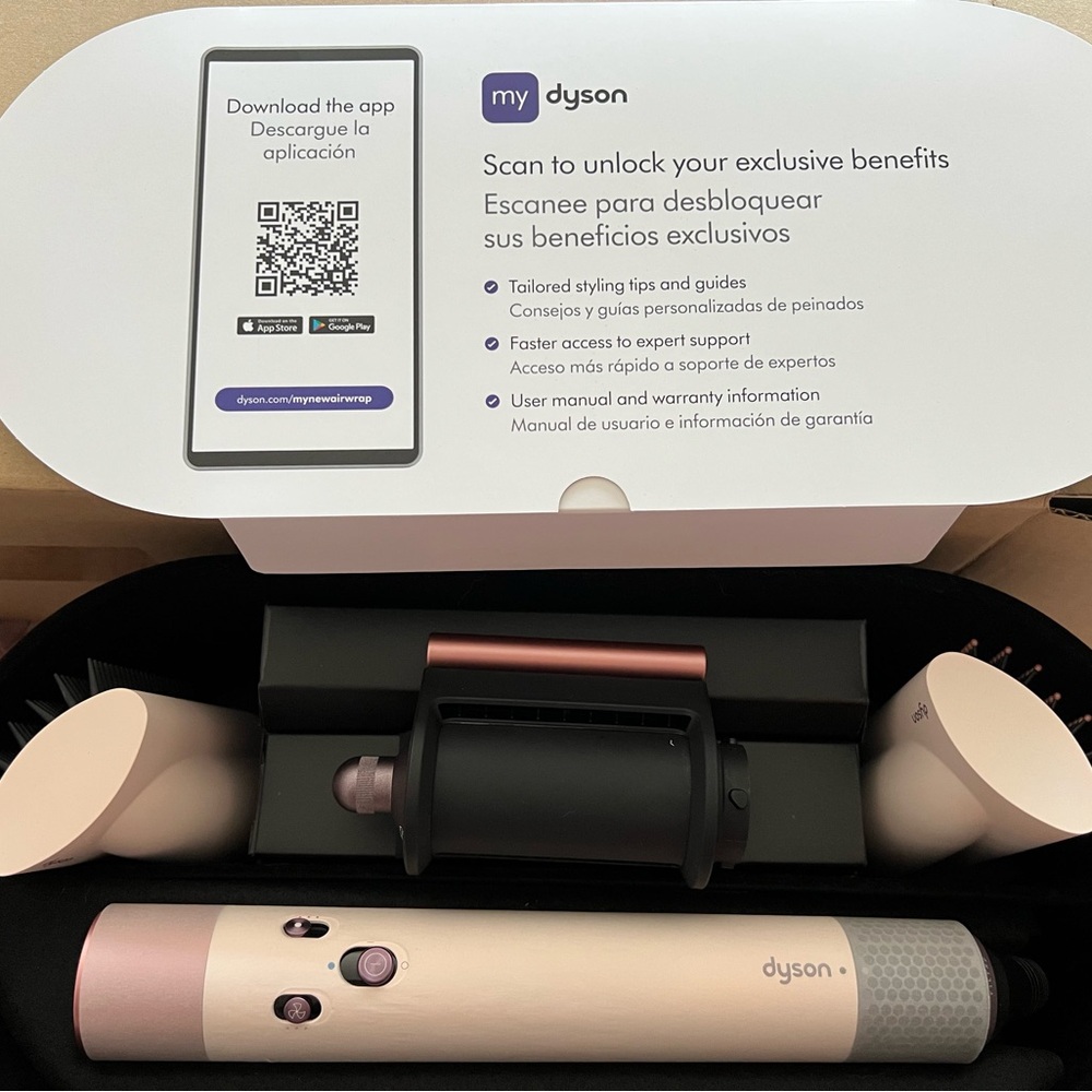 Dyson Airwrap Multi-Styler Complete Long Pink Rose Gold Limited Edition